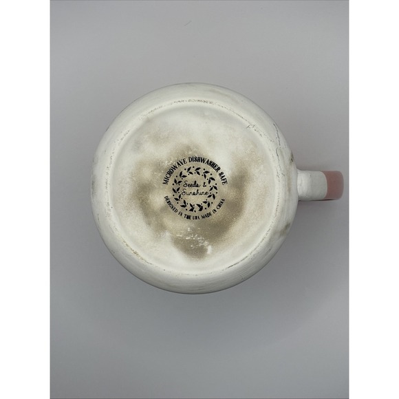 Seeds And Sunshine, Heart And Flower Coffee Mugs - Picture 7 of 7